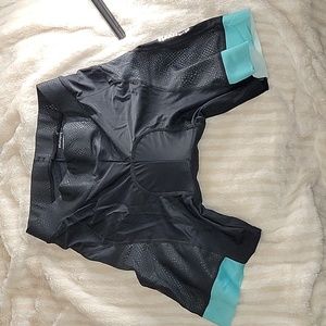 Womens padded biking shorts